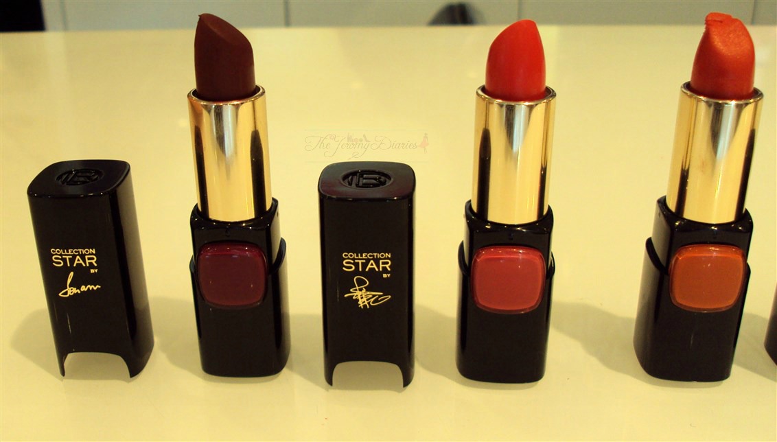 L'Oreal Collection Star Pure Reds Lipsticks Review-TJD.