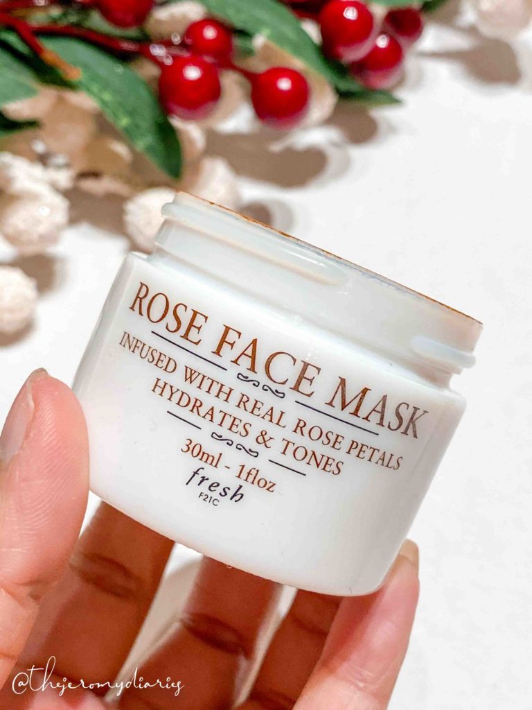 fresh beauty rose face mask review