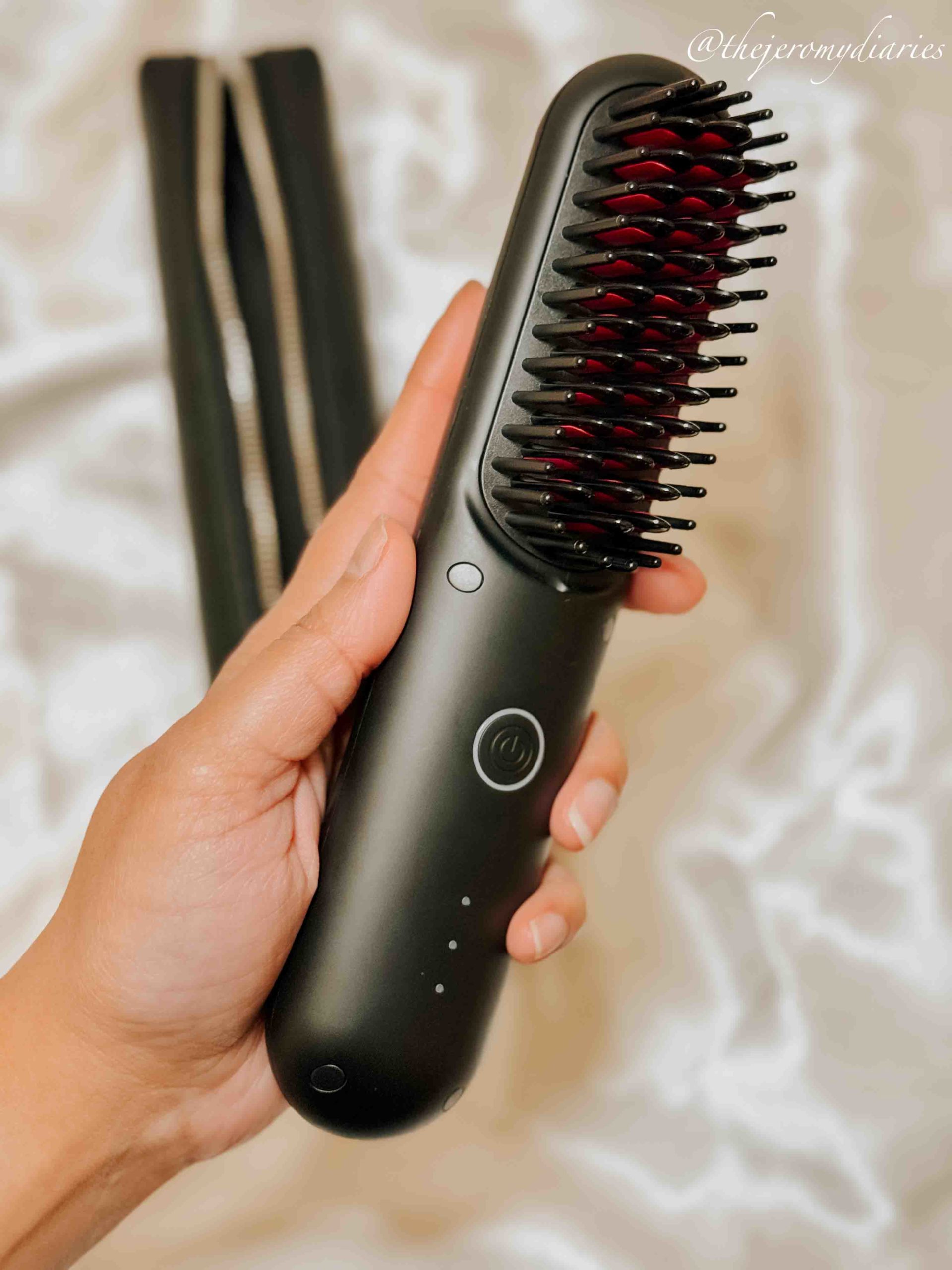 Tymo Porta Hair Straightener Brush Review - The Jeromy Diaries